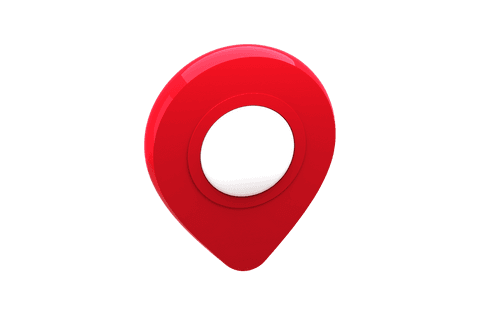 transparent red map marker for location pinning and navigation - Download Free Stock Videos Pikwizard.com