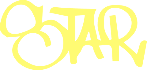 vibrant hand-drawn yellow star graffiti transparent background - Download Free Stock Videos Pikwizard.com