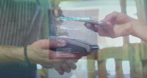 Digital Transaction with Data Overlay and Smartphone Payment