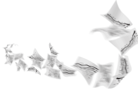 falling papers on transparent background for dynamic design - Download Free Stock Videos Pikwizard.com