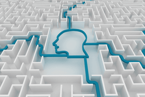 transparent maze with embossed human face - Download Free Stock Videos Pikwizard.com