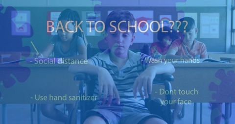 School Safety Measures During COVID-19 Pandemic - Download Free Stock Images Pikwizard.com
