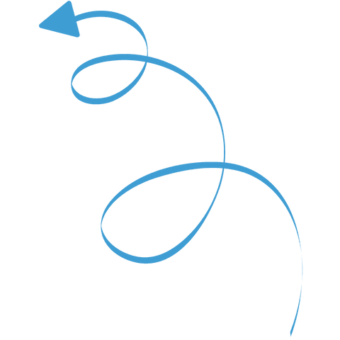 blue curved arrow on transparent background: vector illustration - Download Free Stock Videos Pikwizard.com
