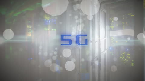 Digital Flow of 5G Data Over Urban Server Room