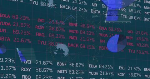 Global Financial Data Processing and Stock Market Interface - Download Free Stock Images Pikwizard.com