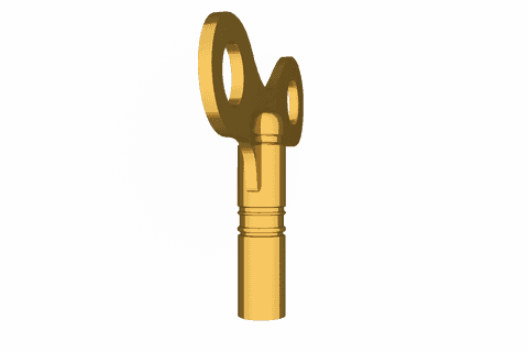 golden key illustration on transparent background for security symbol - Download Free Stock Videos Pikwizard.com