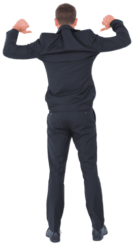Confident Businessman Celebrating Success on Transparent Background - Download Free Stock Videos Pikwizard.com