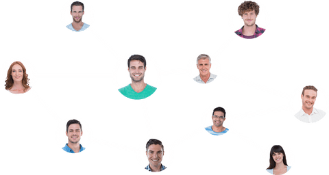 transparent network of diverse business people connected together - Download Free Stock Videos Pikwizard.com