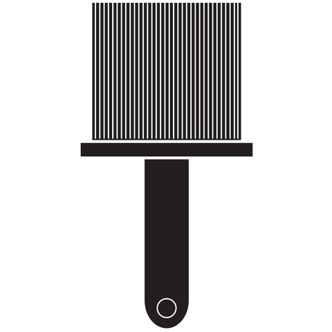 Digital PNG Illustration Black Paint Brush Transparent Background