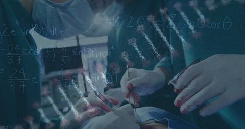 Cutting-Edge Surgical Procedure with Technology Overlay