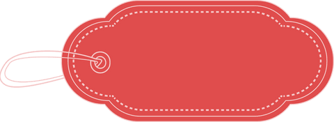 Blank Red Tag Label on Transparent Background for Retail Design - Download Free Stock Videos Pikwizard.com
