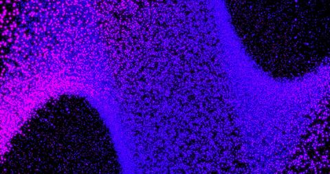 Vibrant Dynamic Abstract Shapes with Neon Colors