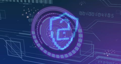 Digital Padlock Concept with Data Analysis Elements - Download Free Stock Images Pikwizard.com