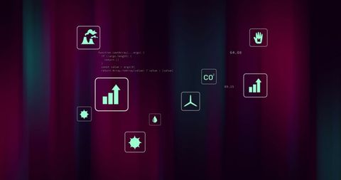Futuristic Digital Interface Highlighting Data Processing Concepts - Download Free Stock Images Pikwizard.com