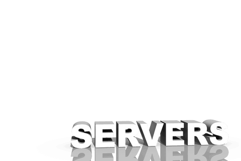 servers text white reflecting transparent background - Download Free Stock Videos Pikwizard.com