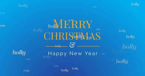 Holiday Greetings with Merry Christmas and Happy New Year Message - Download Free Stock Images Pikwizard.com