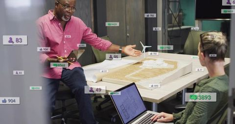 Collaborating on Sustainable Site Model with Social Feedback and Wind Turbine Planning
