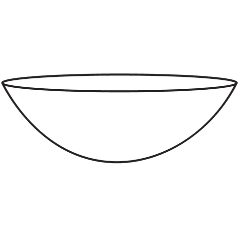 minimalist transparent bowl line art on clear background - Download Free Stock Videos Pikwizard.com