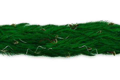 transparent christmas garland with fir branch and decorations - Download Free Stock Videos Pikwizard.com