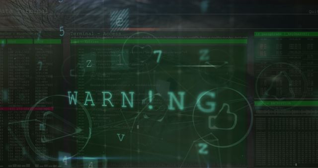 Image of data processing over black background - Download Free Stock Photos Pikwizard.com