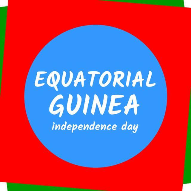 Equatorial Guinea Independence Day Celebration Design - Download Free Stock Templates Pikwizard.com