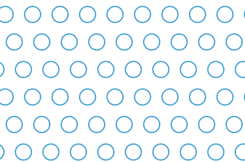 blue circular shape pattern on transparent background - Download Free Stock Videos Pikwizard.com