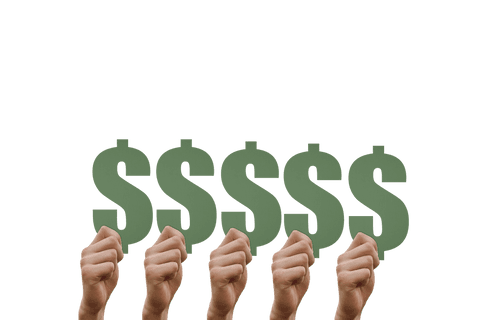transparent hands holding dollar symbols demonstrating wealth concept - Download Free Stock Videos Pikwizard.com