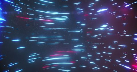 Abstract Neon Glowing Light Trails in Seamless Motion Loop - Download Free Stock Images Pikwizard.com