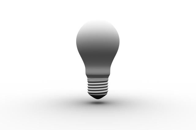 Transparent Light Bulb Illustration Representing Creativity - Download Free Stock Videos Pikwizard.com