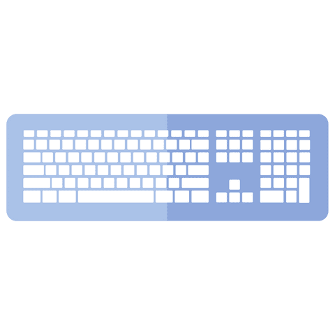 modern keyboard illustration with transparent layout - Download Free Stock Videos Pikwizard.com