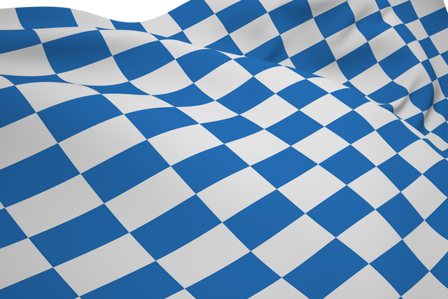 Blue and White Checkered Flag Illustration on Transparent Background - Download Free Stock Videos Pikwizard.com