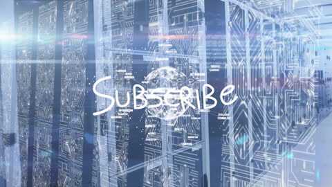 Futuristic Data Center Networking Visualization