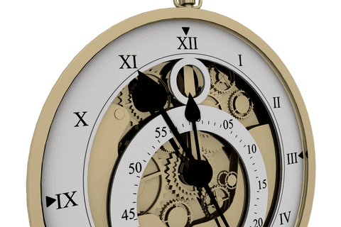 transparent antique pocket watch with visible mechanism close-up - Download Free Stock Videos Pikwizard.com