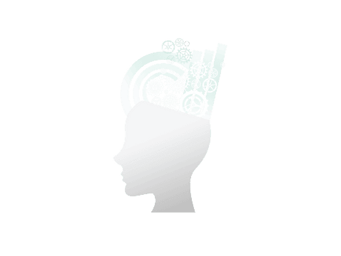 transparent head silhouette with gears reflecting creativity and ideas - Download Free Stock Videos Pikwizard.com