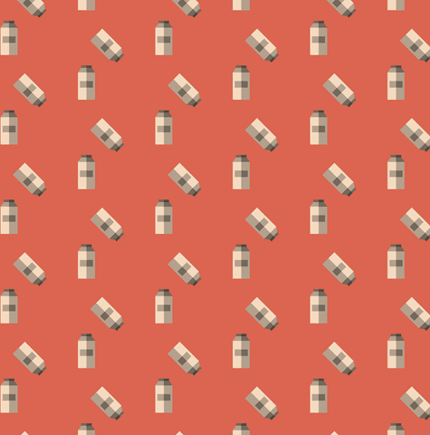 seamless transparent bottle pattern on red background - Download Free Stock Videos Pikwizard.com