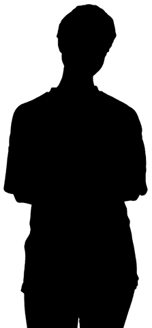 transparent silhouette of woman with arms crossed on clear background - Download Free Stock Videos Pikwizard.com