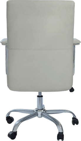 transparent back view of modern white office chair - Download Free Stock Videos Pikwizard.com