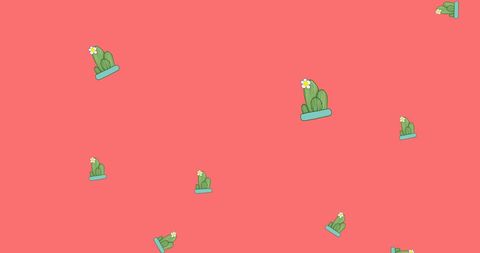 Playful Cacti on Pink Background for Home and Nature Themes - Download Free Stock Images Pikwizard.com