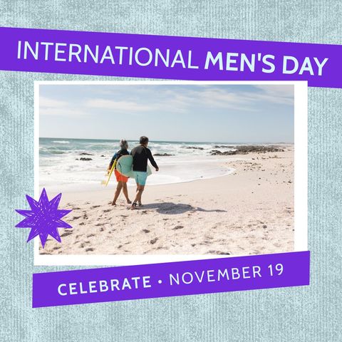 Celebrating International Men's Day with Relaxation at the Beach