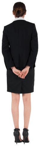 transparent businesswoman standing holding hands vancouver - Download Free Stock Videos Pikwizard.com