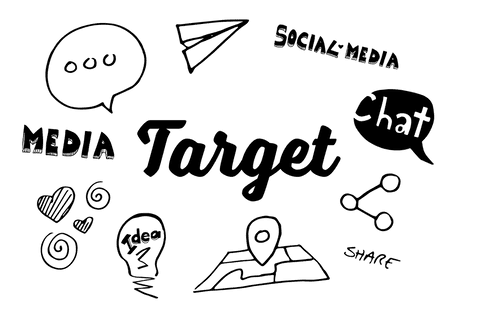 digital illustration of target text with transparent background - Download Free Stock Videos Pikwizard.com