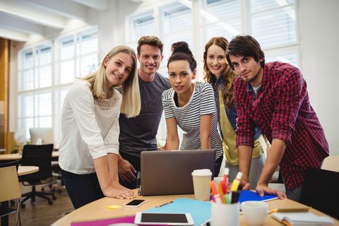 Young Professionals Team in Modern Bright Office Collaborating Innovatively - Download Free Stock Images Pikwizard.com
