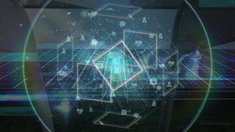 Digital Data Processing Over Solar Energy Panels