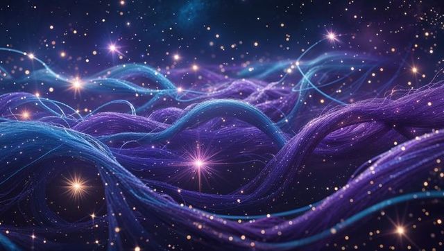 Cosmic fibers weaving through interstellar space