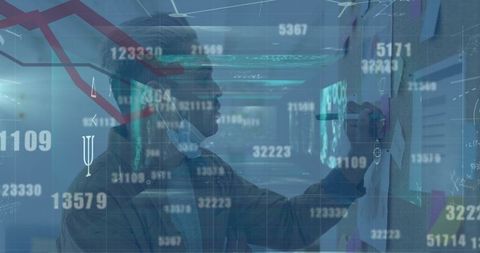 Business Analyst Reviewing Financial Data on Digital Interface - Download Free Stock Images Pikwizard.com