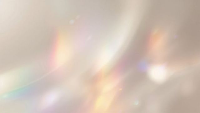 Abstract Luminous Pastel Background with Rainbow Bokeh