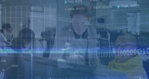 Digital Financial Data and Collaborative Office Discussion