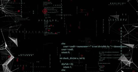Digital Network Data Processing on Abstract Background - Download Free Stock Images Pikwizard.com