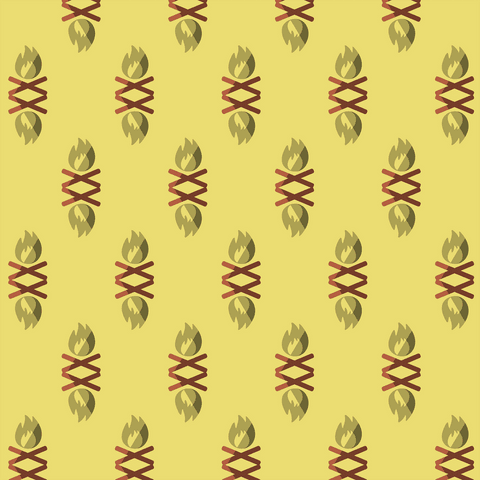 Seamless Red and Yellow Pattern on Transparent Background: Vector Style - Download Free Stock Videos Pikwizard.com
