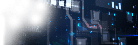 Transparent Circuit Board with Numbers and Pixels - Download Free Stock Videos Pikwizard.com